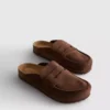 Sandály typu loafer clog