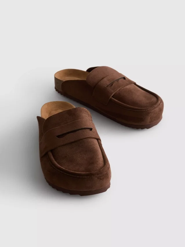 Sandály typu loafer clog