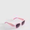 Sluneční brýle s fazetovým rámem