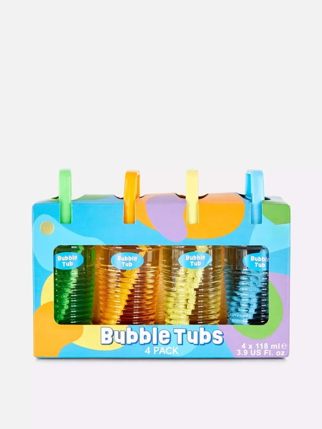 Souprava 4 kusů na foukání bublin