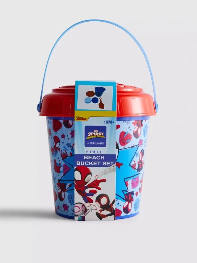Souprava plážového kbelíku s motivem Spider-Mana od Marvelu