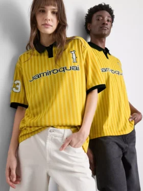 Síťované tričko s krátkým rukávem Jamiroquai