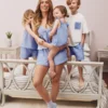 Stacey Solomon – tkané bavlněné pyžamové tílko