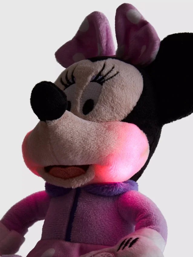 Světelná plyšová hračka Minnie Mouse od Disneyho