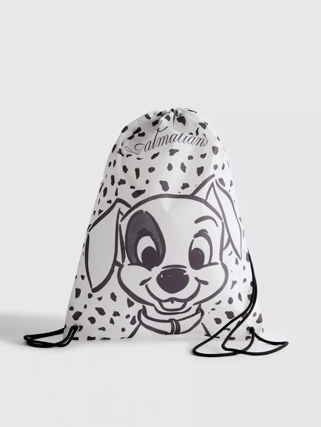 Taška na stahovací šňůrku s motivem 101 dalmatinů od Disneyho