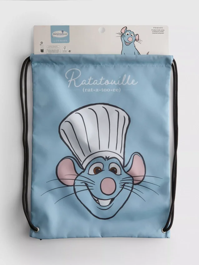 Taška na stahovací šňůrku s motivem z filmu Ratatouille od Disney Pixar