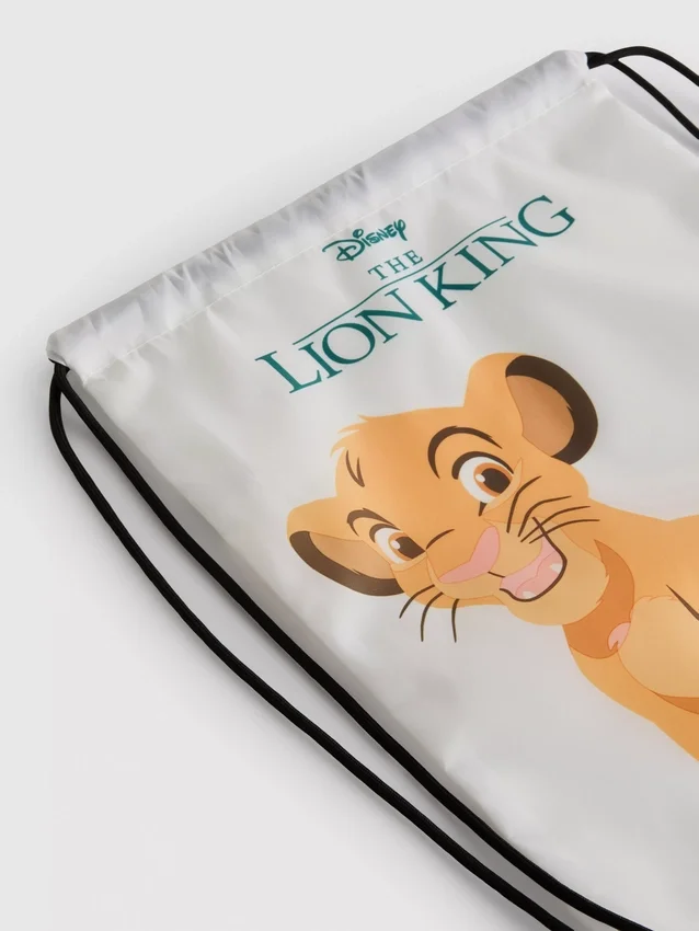 Taška se stahovací šňůrkou s motivem Simby z filmu Lví král od Disneyho