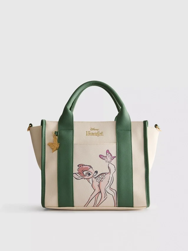 Taška z umělé kůže s motivem Bambi od Disneyho