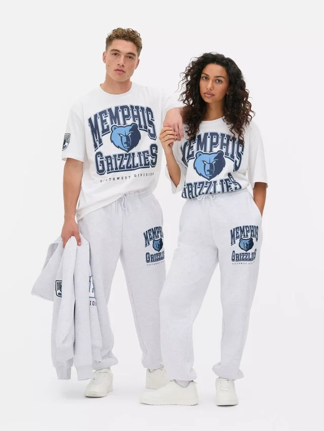 Tepláky NBA Memphis Grizzlies se stahovací šňůrkou