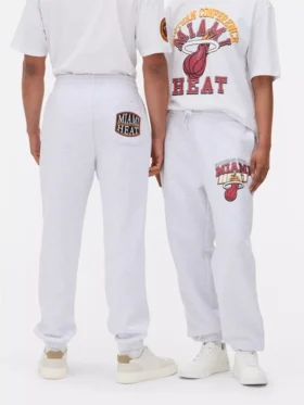 Tepláky NBA Miami Heat se stahovací šňůrkou
