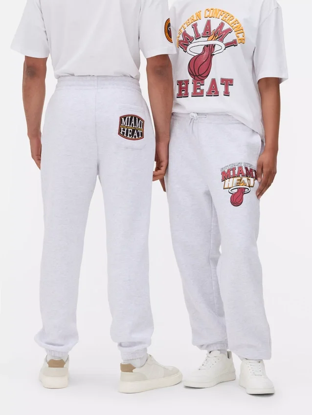 Tepláky NBA Miami Heat se stahovací šňůrkou