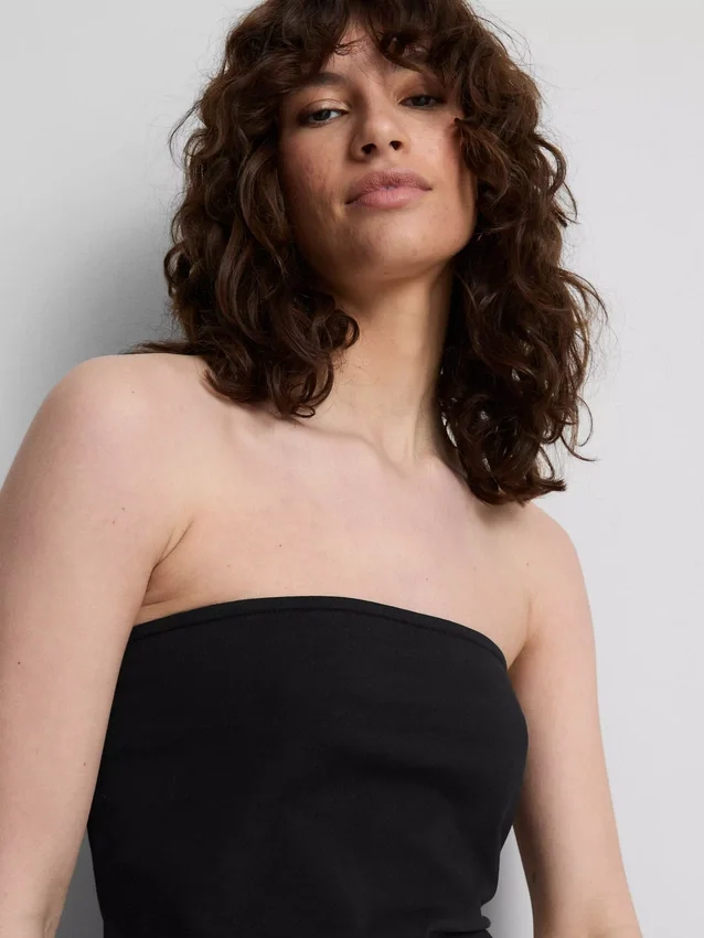 The Primark Scene | Bandeau top z materiálu s vysokým podílem bavlny