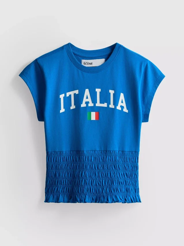 The Primark Scene | Italské fotbalové tričko se řasením
