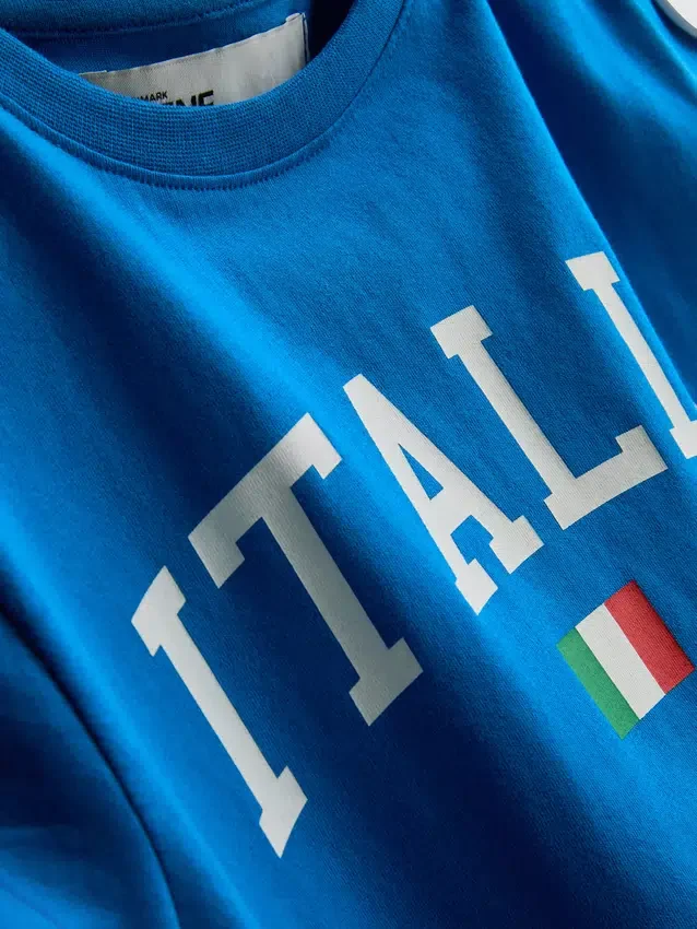 The Primark Scene | Italské fotbalové tričko se řasením