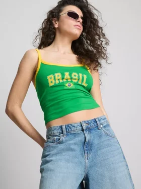 The Primark Scene | Krátké tílko Brazil