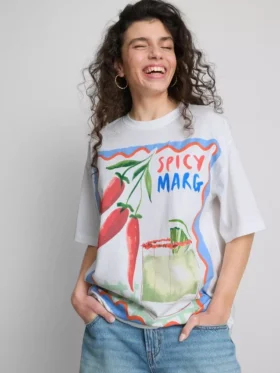 The Primark Scene | Oversized bavlněné tričko Margarita