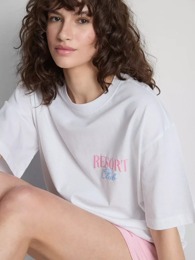 The Primark Scene | Oversized bavlněné tričko Resort
