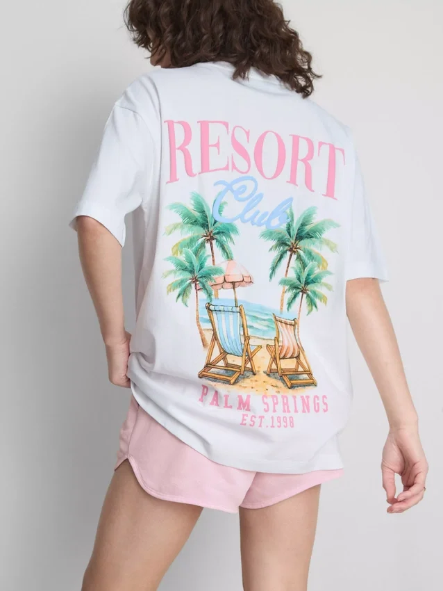 The Primark Scene | Oversized bavlněné tričko Resort