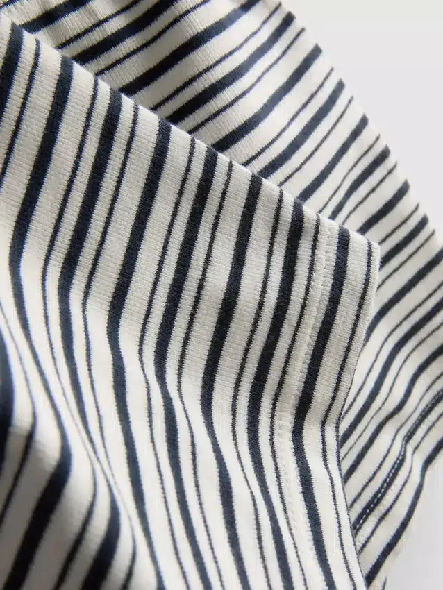 The Primark Scene | Pruhované přiléhavé kraťasy s vysokým podílem bavlny