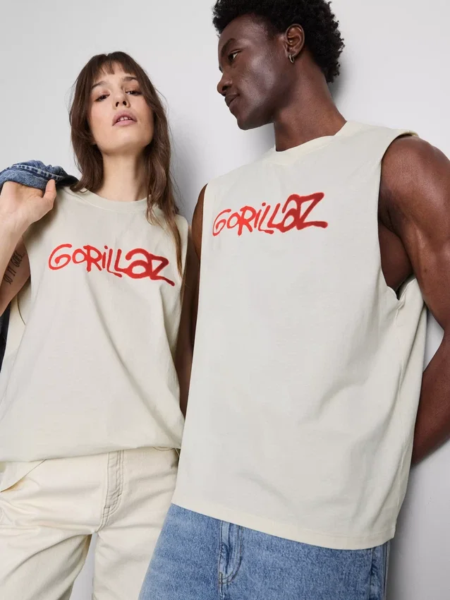 Tílko s potiskem Gorillaz