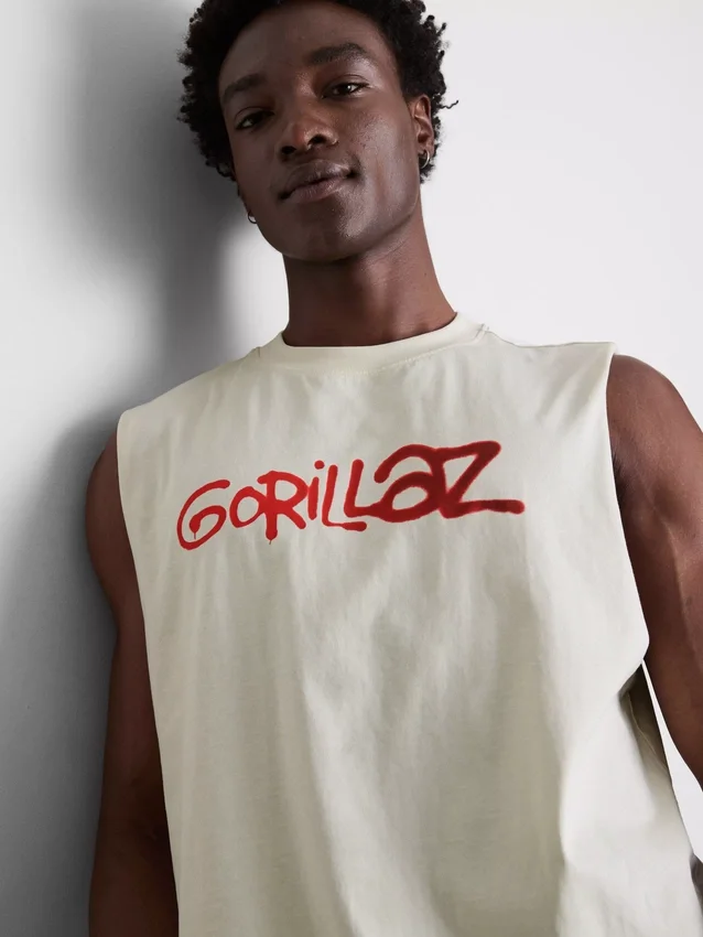 Tílko s potiskem Gorillaz