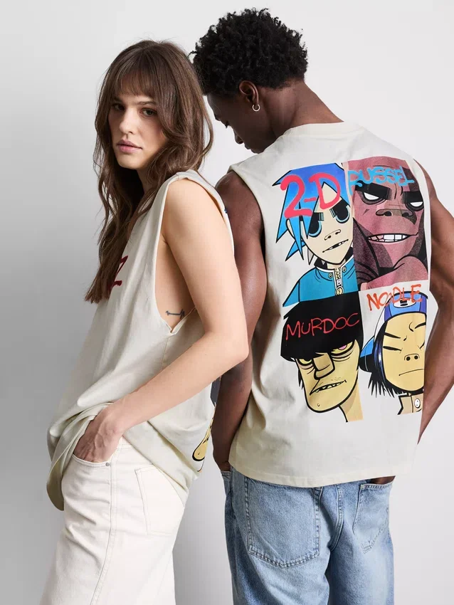 Tílko s potiskem Gorillaz