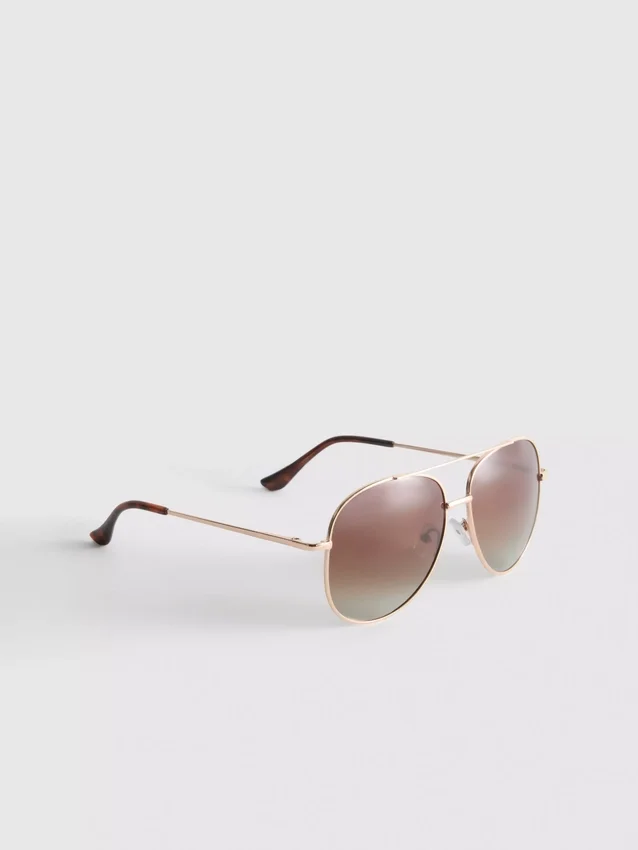 Tónované sluneční brýle typu aviator