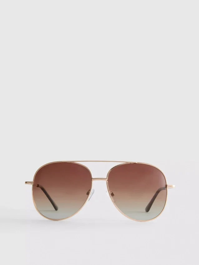 Tónované sluneční brýle typu aviator