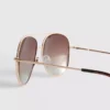 Tónované sluneční brýle typu aviator