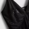 Top ve stylu babydoll s korálky od Pauly Echevarría