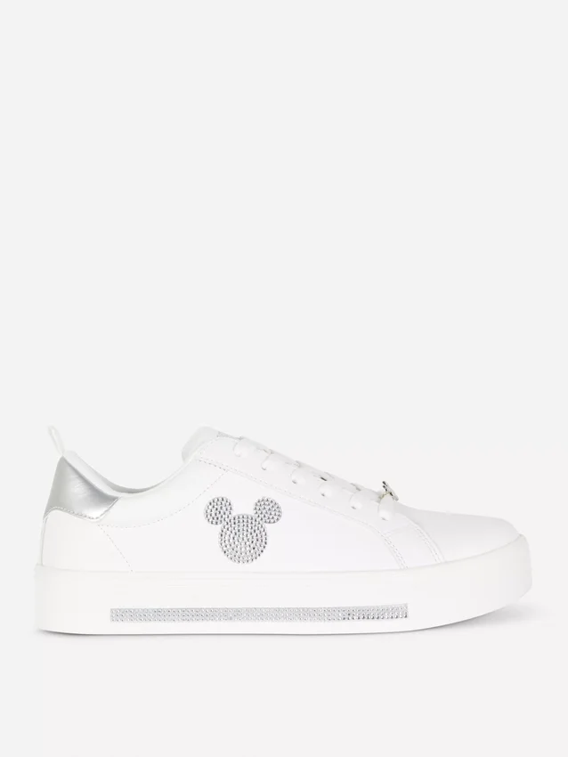 Třpytivé tenisky s motivem Mickey Mouse od Disneyho