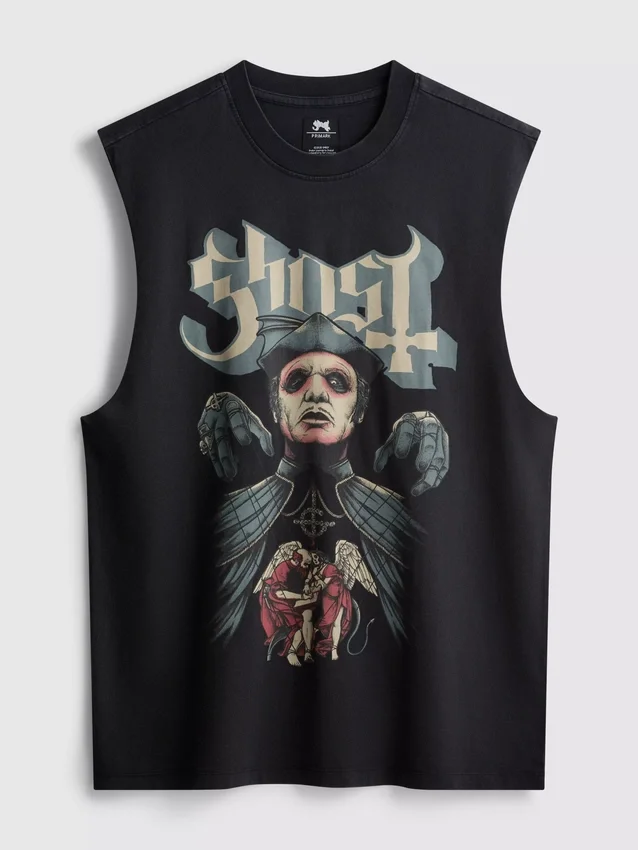 Tričko s krátkým rukávem „Ghost“
