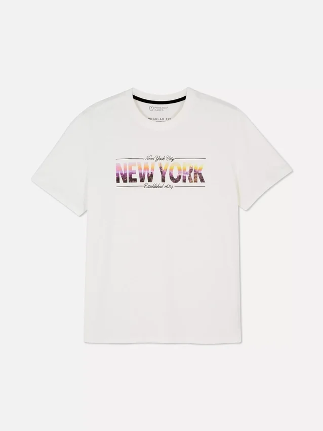 Tričko s motivem New Yorku