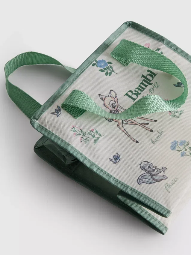 Čtvercová taška na oběd s motivem Bambi od Disneyho
