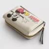 Umělá kožená peněženka s klopou s motivem Mickeyho a přátel od Disneyho