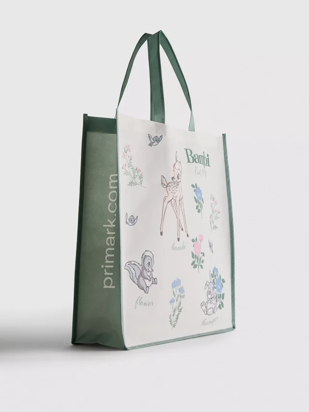 Velká opakovaně použitelná nákupní taška Disney Bambi