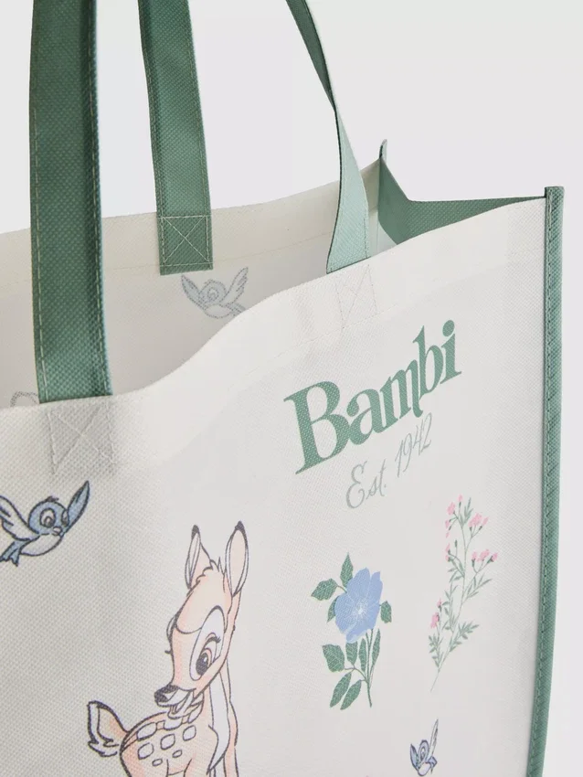 Velká opakovaně použitelná nákupní taška Disney Bambi