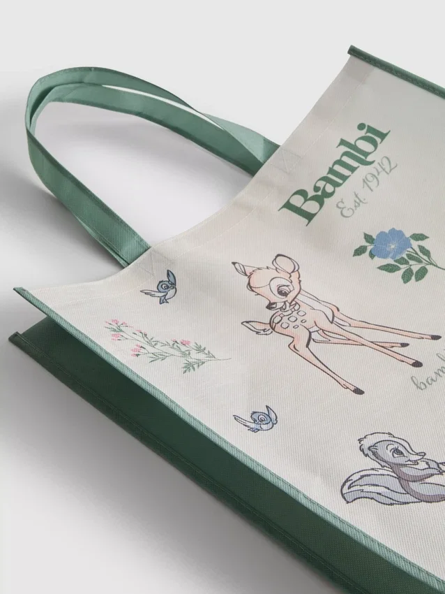 Velká opakovaně použitelná nákupní taška Disney Bambi