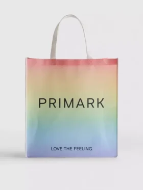 Velká opakovaně použitelná taška Primark Pride