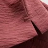 Volné tričko s kulatým výstřihem a prodyšným materiálem