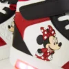 Vysoké tenisky Disney s motivem Minnie Mouse a světelnými efekty